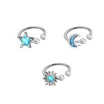 Stainless Steel Cubic Zirconia Nose Ring jewelry
