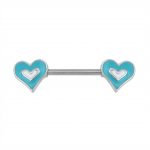 Wholesale New Design Diamond Plastic Nipple Ring Lollipop Pride Flag Nipple Rings