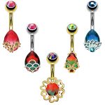 Luxury Lovely Fashion Wholesale Pregnancy Belly Ring Belly Button Stainless Steel