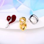 Toposh Stainless Steel ear stud ring Earrings Piercing Jewelry
