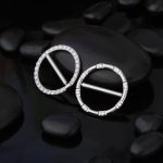 G23 Crystal CZ Titanium astm f136 Nipple Ring Body Piercing Jewelry