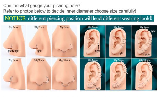 pierced cartilage earrings