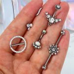 G23 Titanium Piercing Jewelry Labret Studs Threadless Tragus Helix Cartilage Earring Belly Ring Body Jewelry